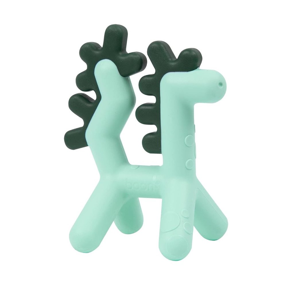 BOON Infant Teether age 0-12m, GROWL Green NWT